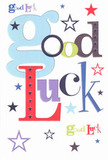 The uplifting spirit of Uxbridge comes alive in this cheerful good luck card, where bold, playful typography and vibrant colour reign. 'Good Luck' sweeps across the card in oversized pastel blues, heartfelt reds, grounding greens, and majestic purples, mimicking the lively palettes seen in flower shops along Windsor Street. Sprightly stars-navy, lilac, zesty lime-are scattered across the snowy white surface, conjuring dreams and aspirations as expansive as the sky over Hillingdon Fields. The card's smooth finish is inviting to the touch, carrying a quiet elegance much like high-quality blooms from Florists Uxbridge. Every design element feels thoughtfully selected to offer encouragement, whether the card is handed to a friend starting a new career or slipped into a bouquet delivered locally. There is an unspoken magic woven through the meddling of fonts and colours-a reminder that in Uxbridge, heartfelt support, optimism, and possibility are never far away, especially at life's pivotal turning points.